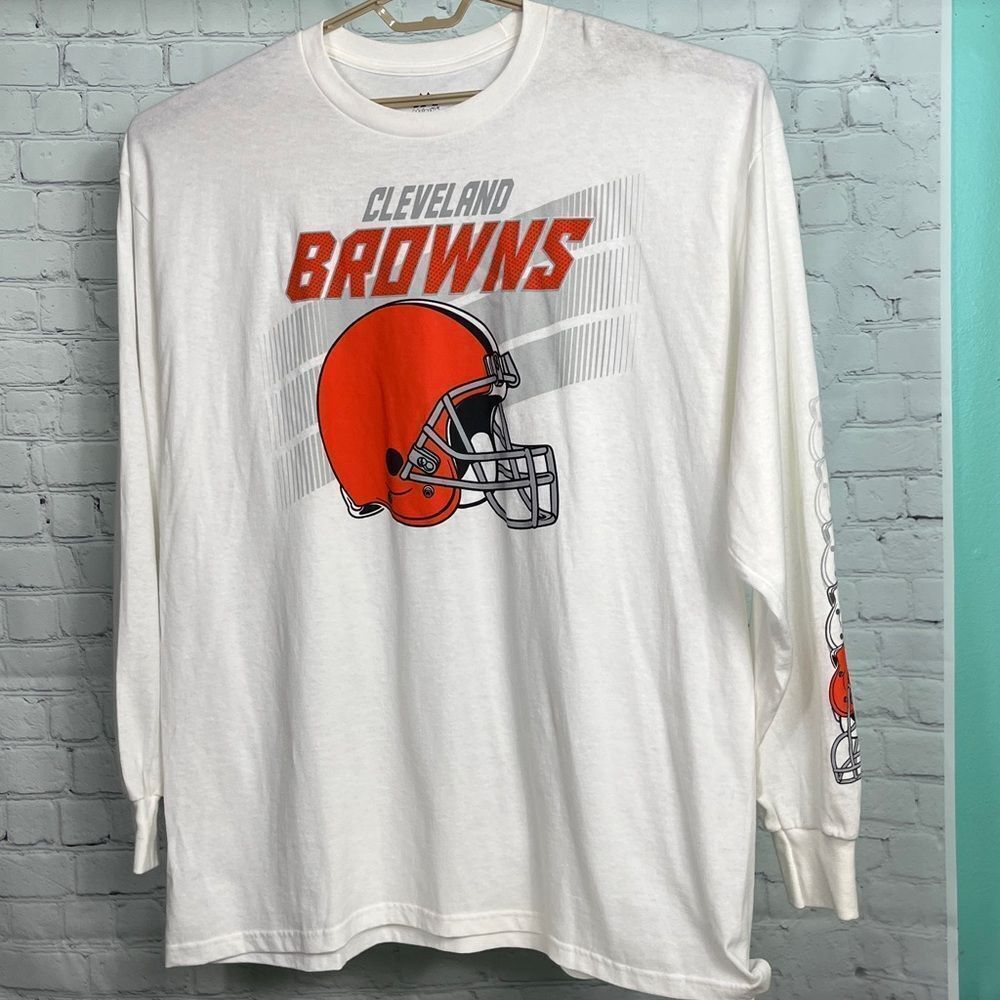 Vintage Majestic Cleveland Browns Long Sleeve T-shirt